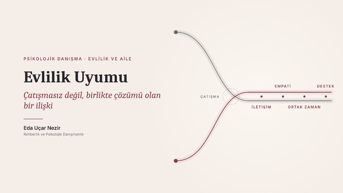 Evlilik Uyumu: Çatışmasız Değil, Birlikte Çözümü Olan Bir İlişki